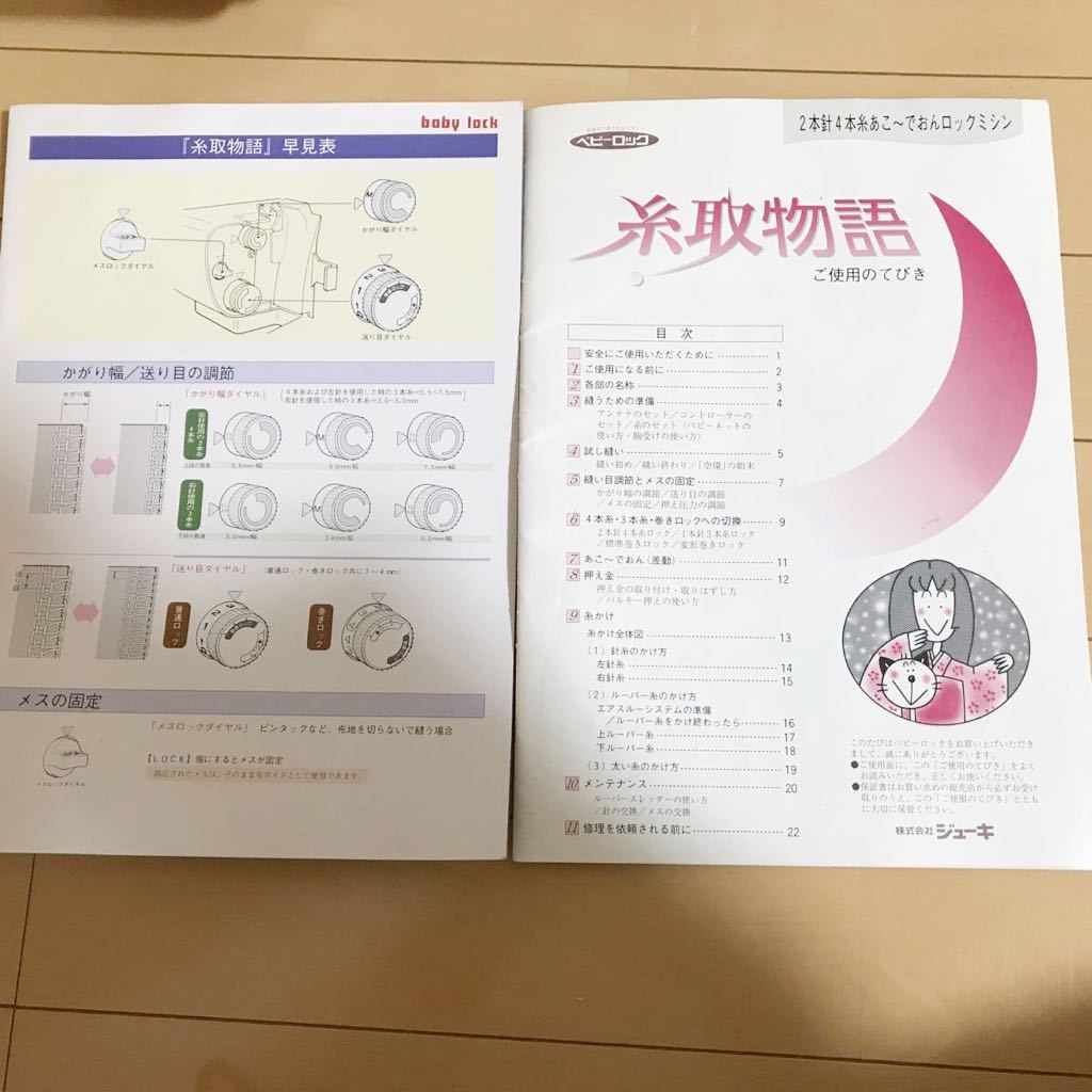 糸取物語 メルカリ ロックミシン | - BL165MD 清掃整備済み babylock糸