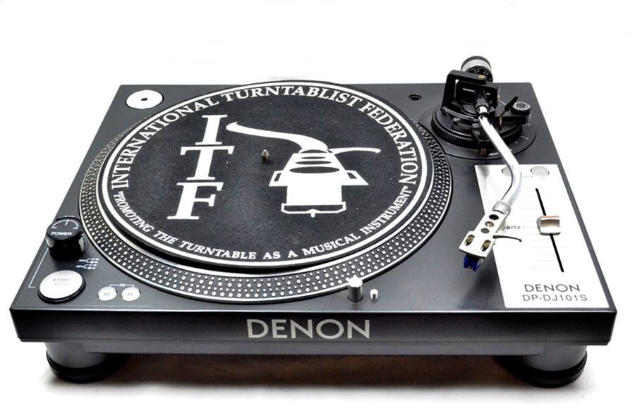 DENON DP-DJ101S ターンテーブル 本体 DENON DP-DJ101s ターンテーブル+ヘッドシェル(カートリッジ＆針