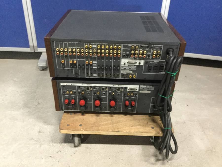 YAMAHA AVC-3000 DSP/AVM-3000 AVコントロールアンプ/パワーアンプ◇現状品