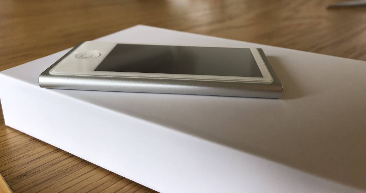 iPod nano 第7世代 シルバー 16gb【超美品】 iPod nano 16GB シルバー