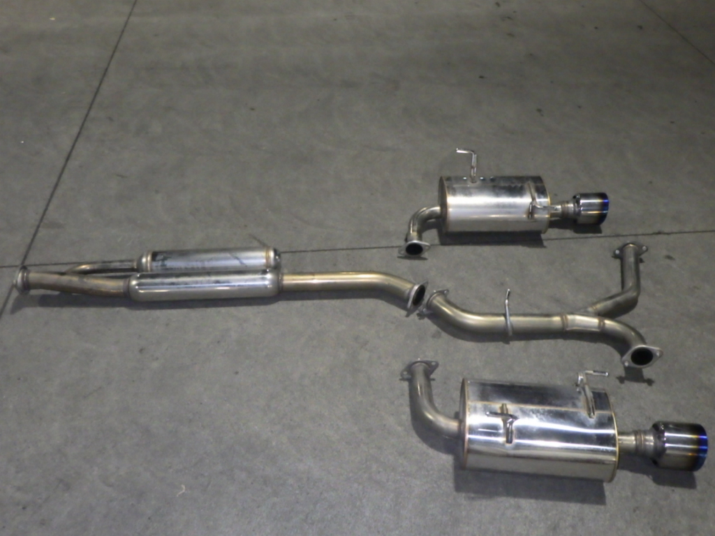 BR9 BRG レガシィツーリングワゴン HKS スーパーターボマフラー 車検