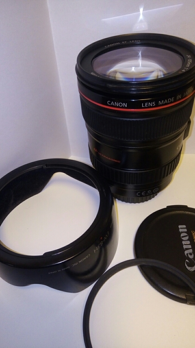 EF24-105mm F4L IS USM Canon 標準ズームレンズ II キヤノン 2型
