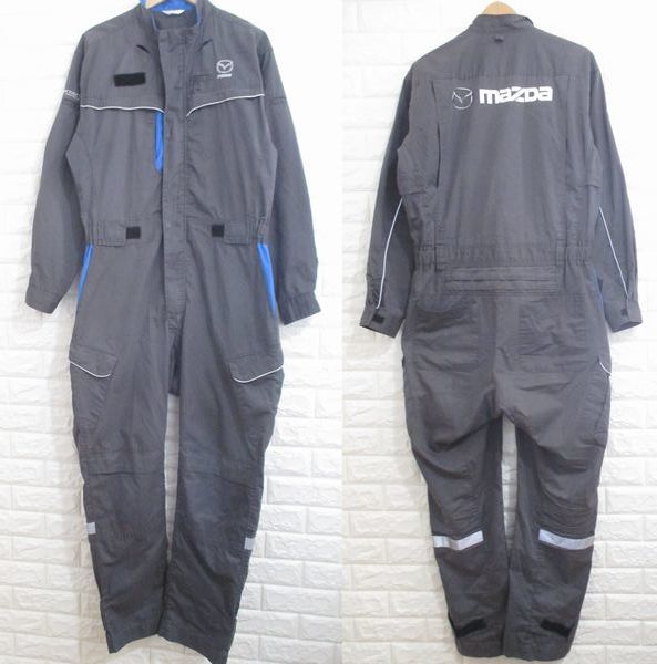 【MAZDA】マツダ◆エンジニア 長袖つなぎ ツナギ(夏用)◆3L　@799