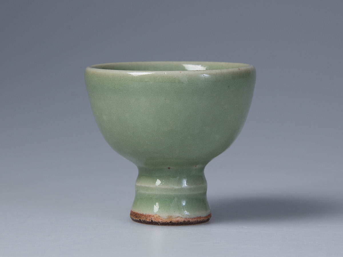 Yahoo!オークション - の落札相場 青磁馬上杯 「天龍寺青磁」明 (中国