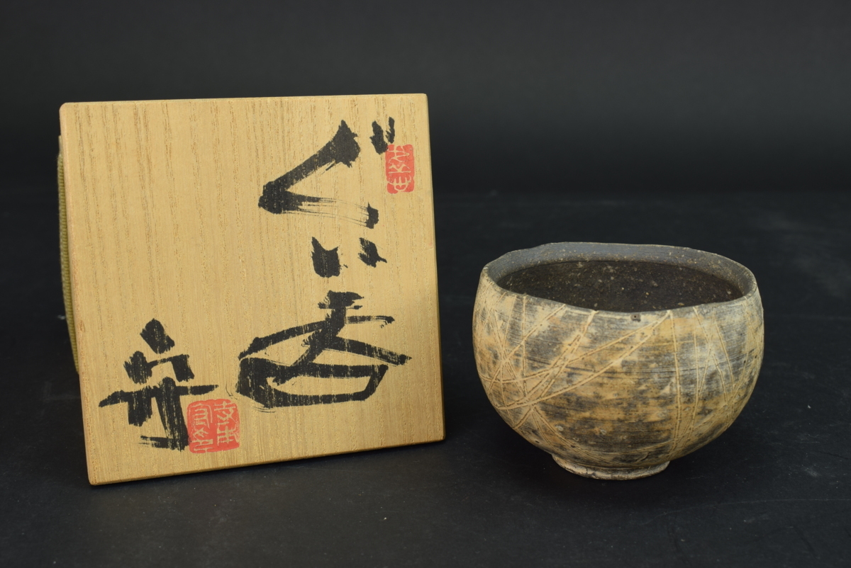 Yahoo!オークション 共箱 (陶芸) なずな窯 「寺本守」日本の陶磁 酒器 二種