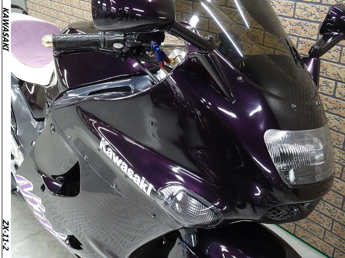パーツ 1/2 ☆ZX-11☆D型モデル☆車検丸々2年付きで超お買い得!!☆相場の高い黒
