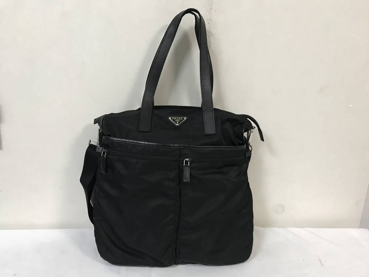 プラダ PRADA ナイロン 2WAYボストンバッグ テスートナイロン