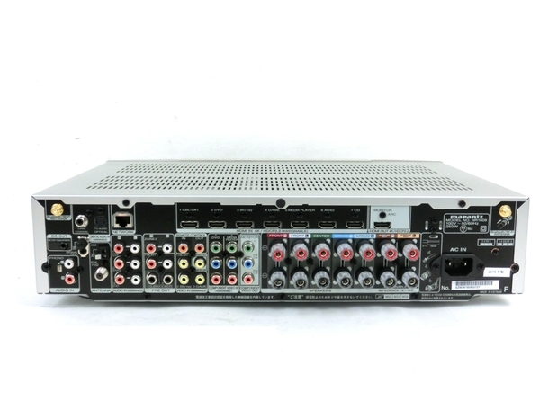 Marantz NR1609 シルバー 7.1ch 薄型 AV サラウンドレシーバー
