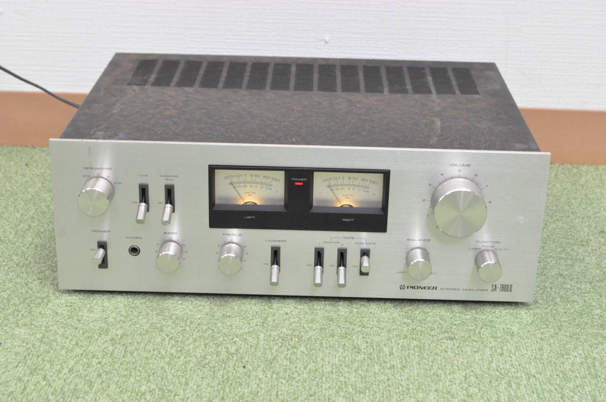 ☆通電OK☆PIONEER パイオニア SA-7800II ステレオアンプ オーディオ 
