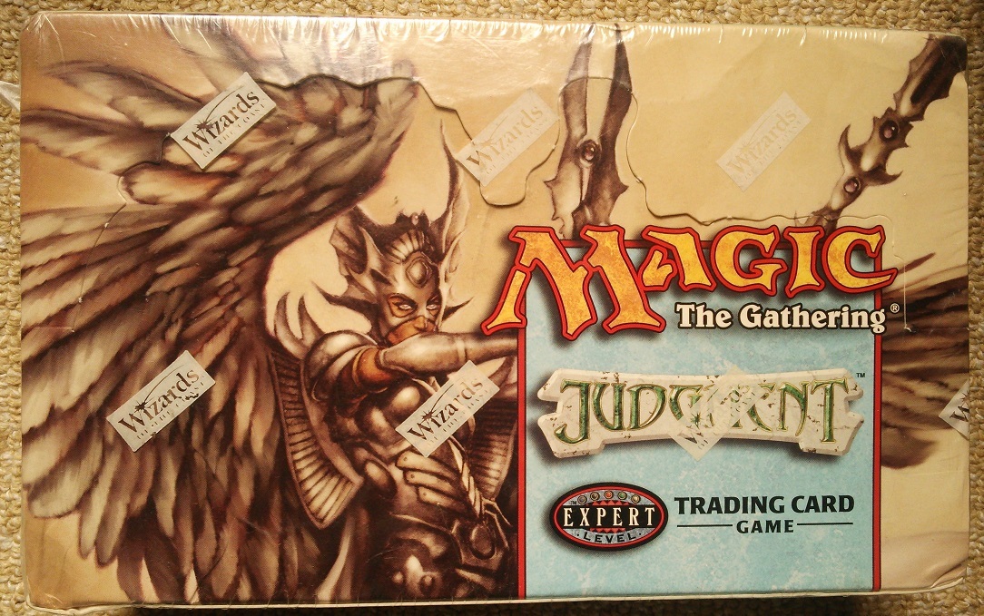 ジャッジメント MTG 日本語版 ブースターBOX シュリンク 構築済デッキ4
