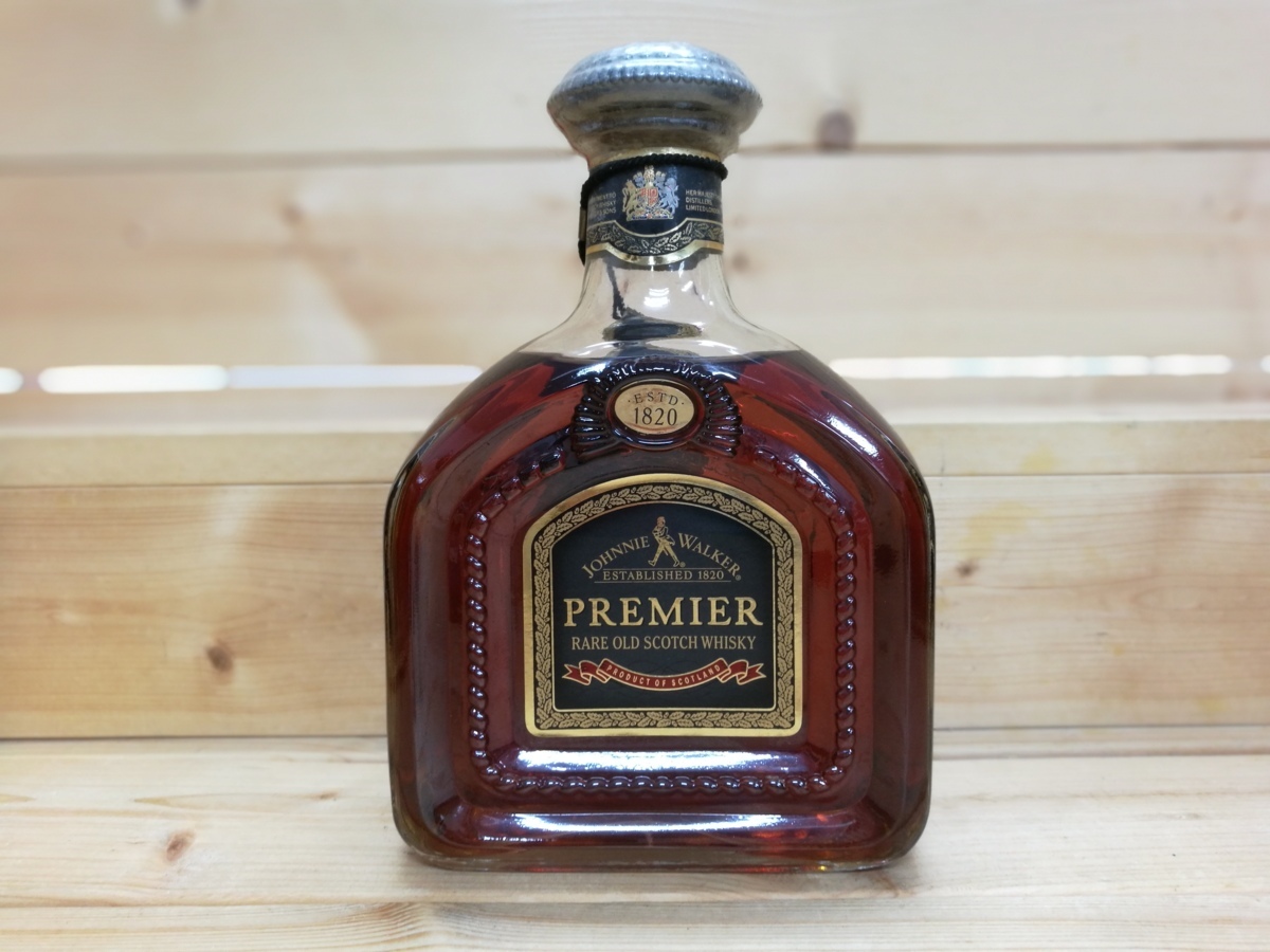 古酒☆未開栓 ジョニーウォーカー プレミア スコッチウィスキー 750ml