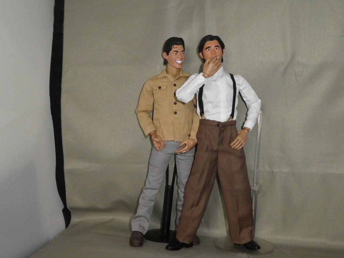 1/6 カスタム フィギュア 傷だらけの天使 萩原健一&水谷豊 ショーケン