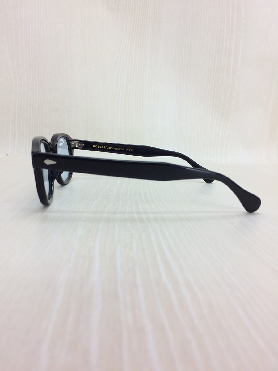 MOSCOT◆LEMTOSH/レムトッシュ/46□24/ブルーレンズ/サングラス/ウェリントン