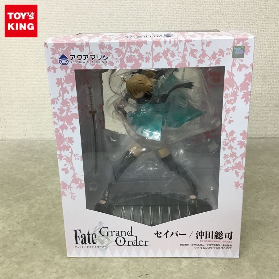 未開封 アクアマリン 1/7 Fate/Grand Order セイバー/沖田総司 Fate