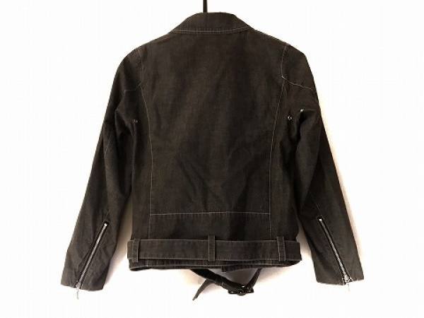 バーバリーブラックレーベル Burberry Black Label ジャケット ブルゾン サイズS ダークグレー レディース 春・秋物 美品