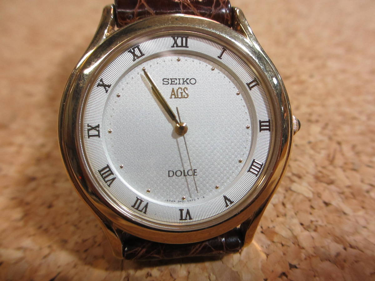 SEIKO セイコー DOLCE ドルチェ AGS 腕時計 メンズ □ジャンク 自動 