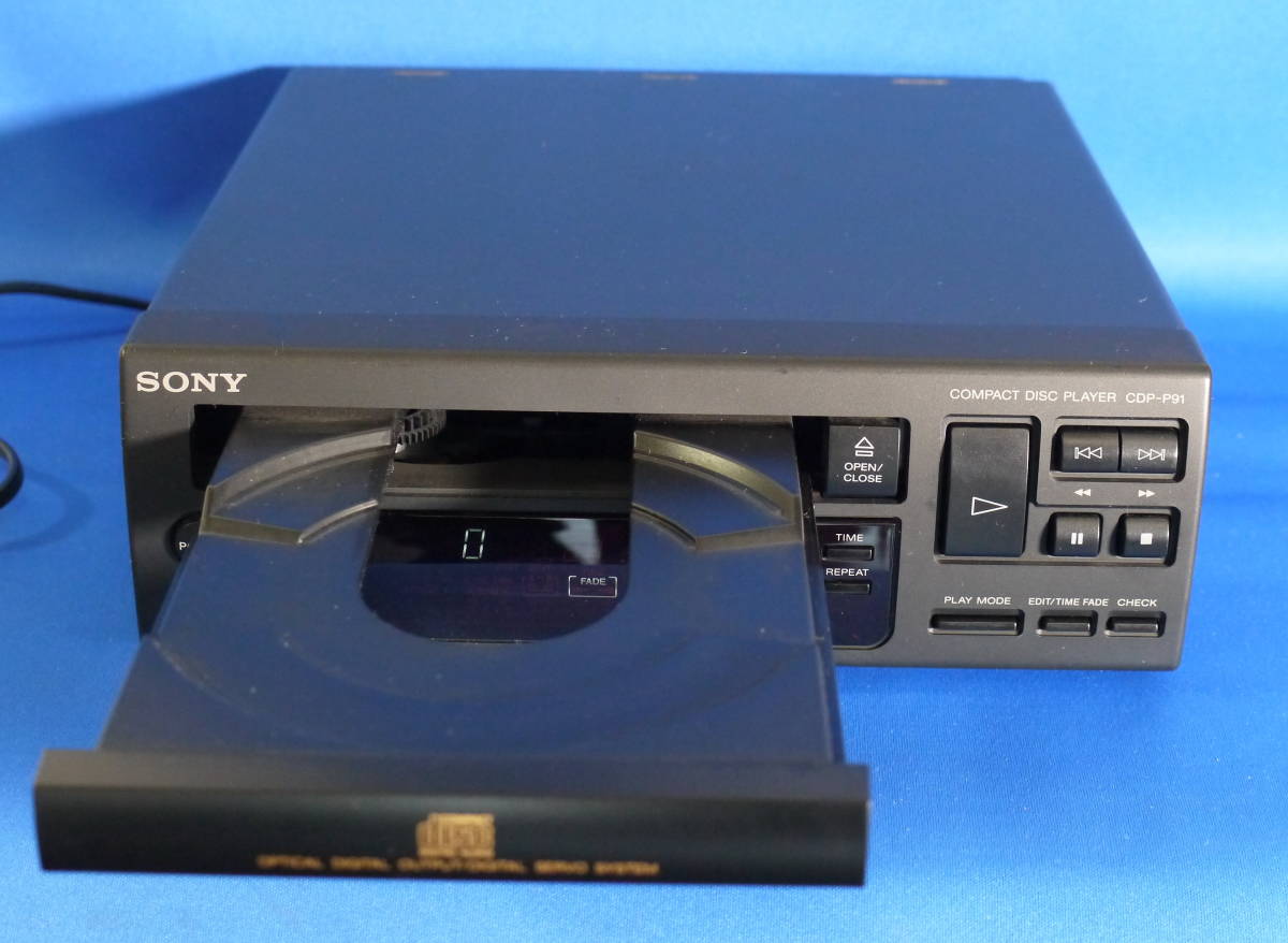 CDP-P91 SONY - Yahoo!オークション CDプレーヤー コンパクト 「sony