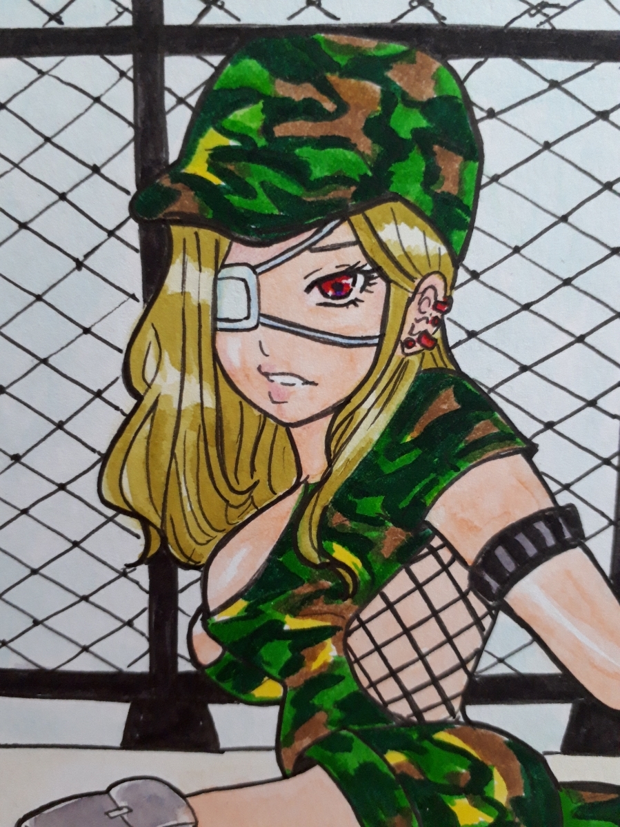 手描きイラスト ミニ色紙 オリジナル ミリタリー セクシーガール 女性兵士 手描きイラスト 売買されたオークション情報 Yahooの商品情報をアーカイブ公開 オークファン Aucfan Com
