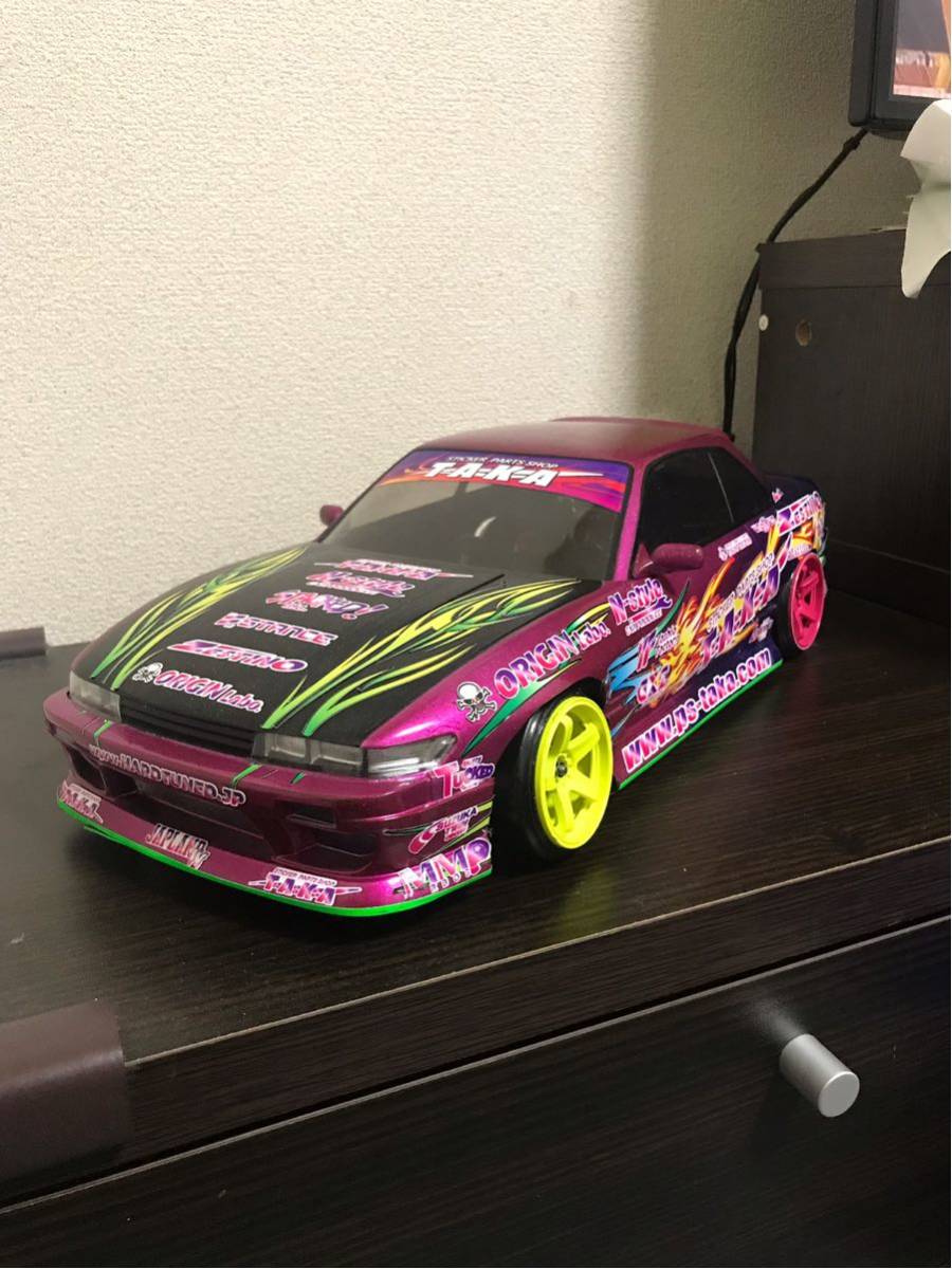D-like s13 シルビア 中村直樹 ボディのみ (YD-2 ヨコモ overdose )