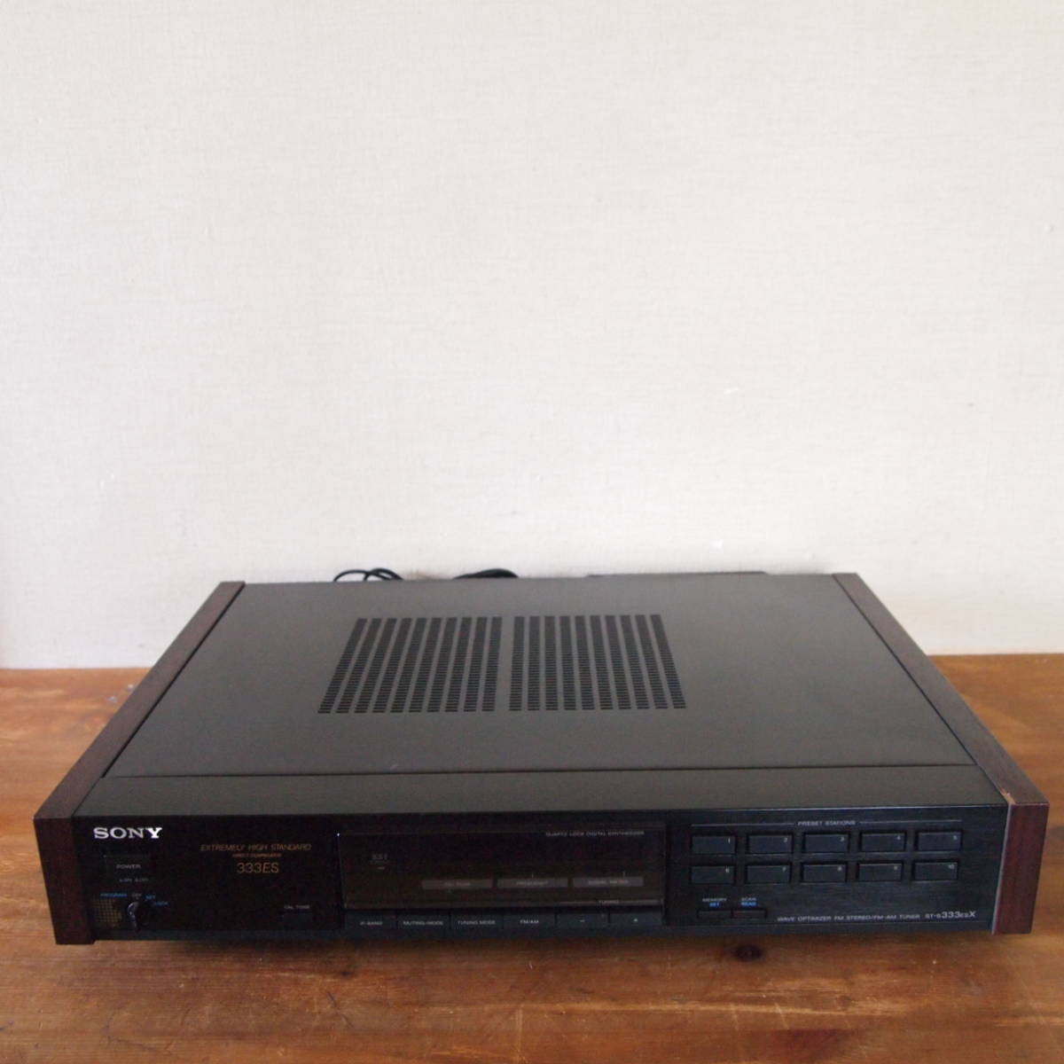SONY ST-S333ESG FM/AM TUNER メンテナンス、清掃調整済完動品 まあ