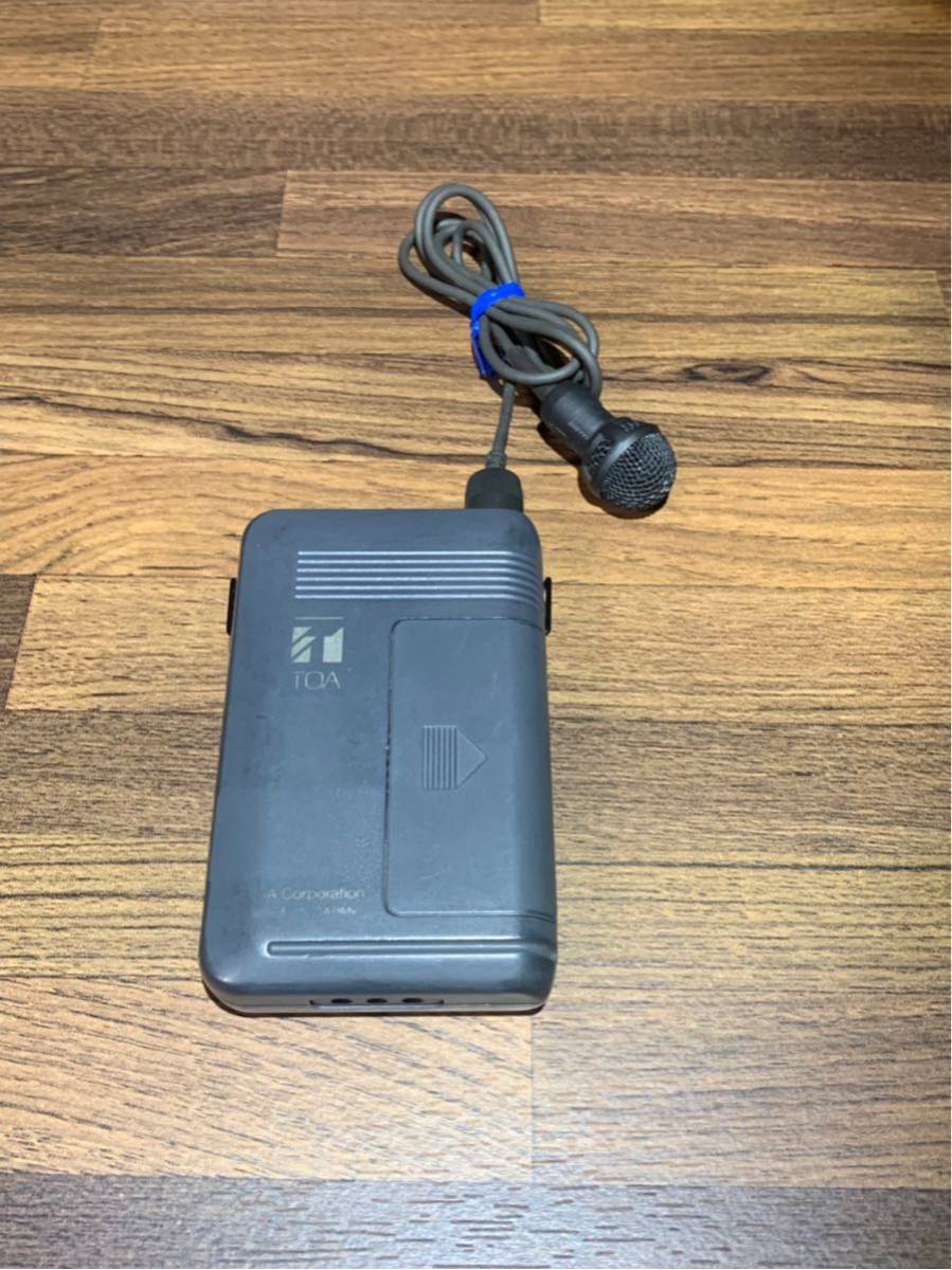 TOA WM-1310 タイピン型 デジタルワイヤレスマイク ワイヤレスマイク