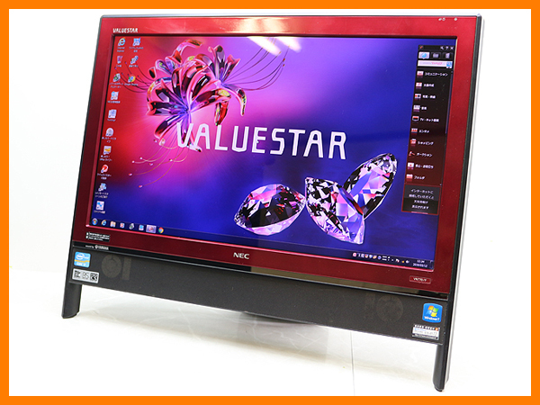 快適♪Core i7-2670/メモリ8G★TV（地デジ/BS/CS放送W録対応）/ブルーレイが楽しめる！スグ使えるリカバリ済21.5ワイド★HDD 2TB★VN770/FS