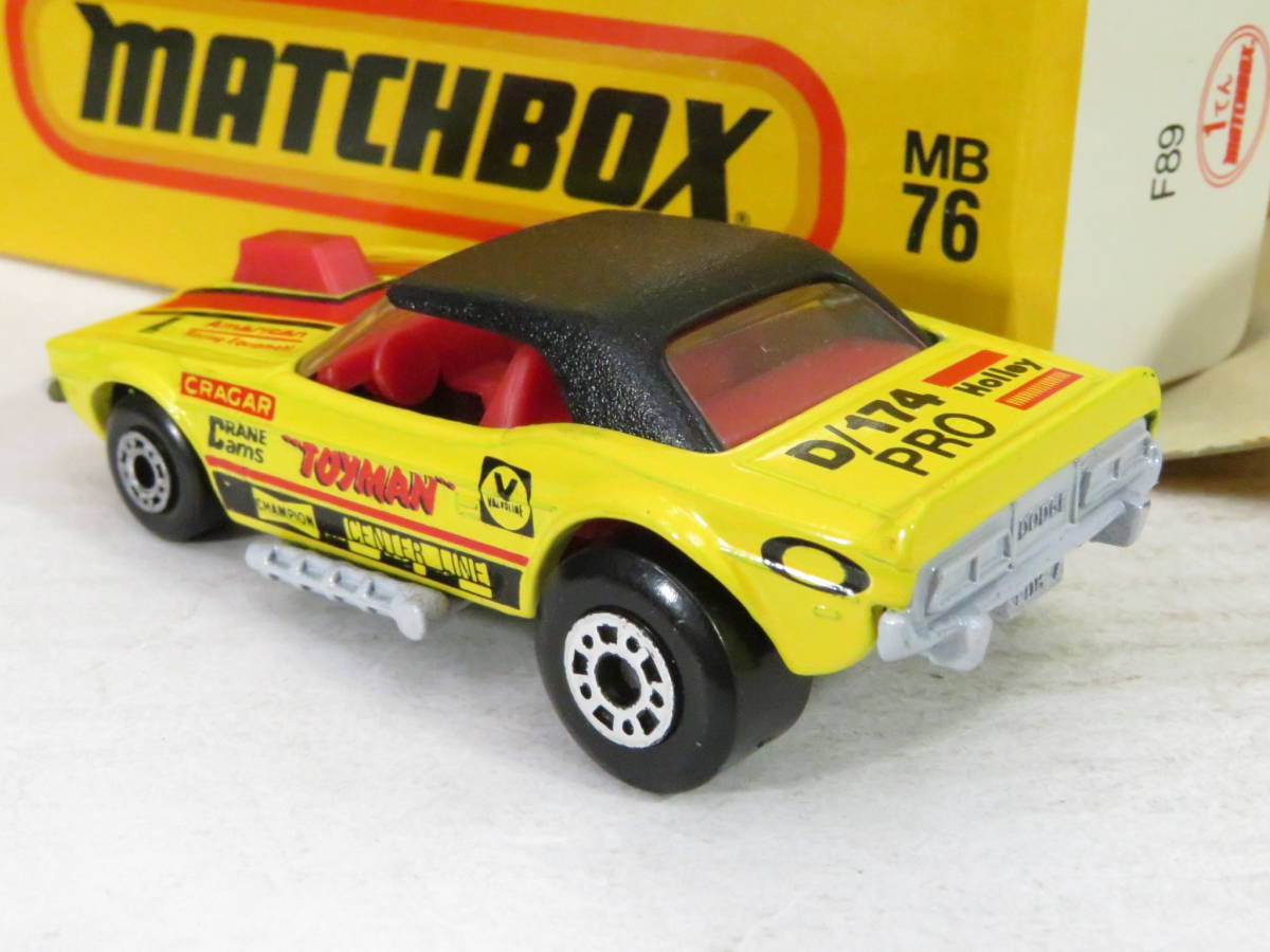 Matchbox DODGE DAYTONA CHALLENGER ダッジ 3台 箱付 マカオ製 マッチボックスジャパン イハレ