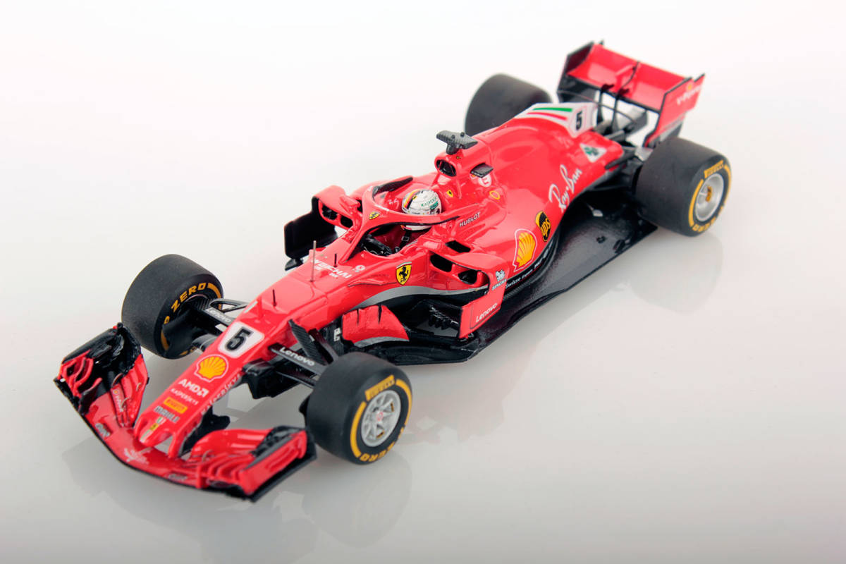 中古】開封）1／43 Scuderia Ferrari SF71H