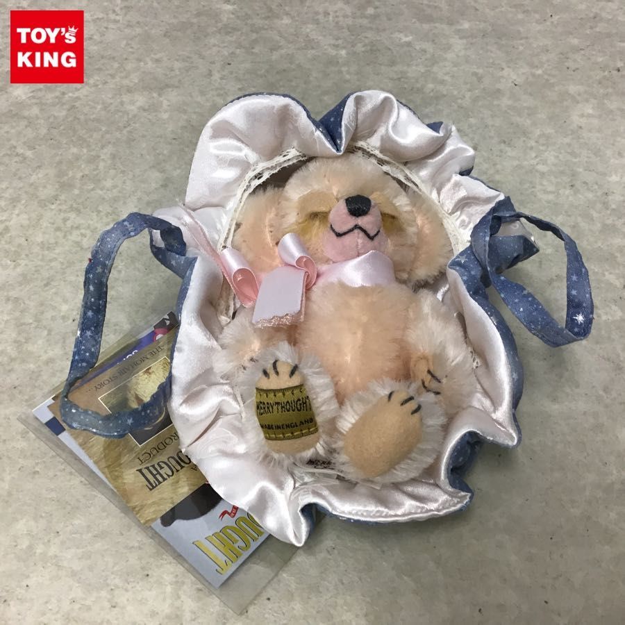 チーキー・ドリームランド 15cm MERRYTHOUGHT 小さなバッグ付き 箱無し メリーソート テディベア チーキー イン ドリームランド メリー