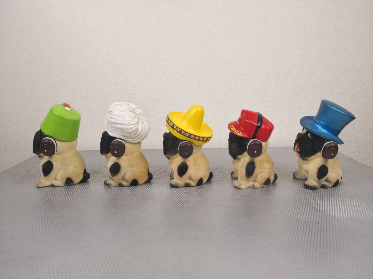 テクニクス Technics 販促品 ブルドック 5体セット 置物 アポロ