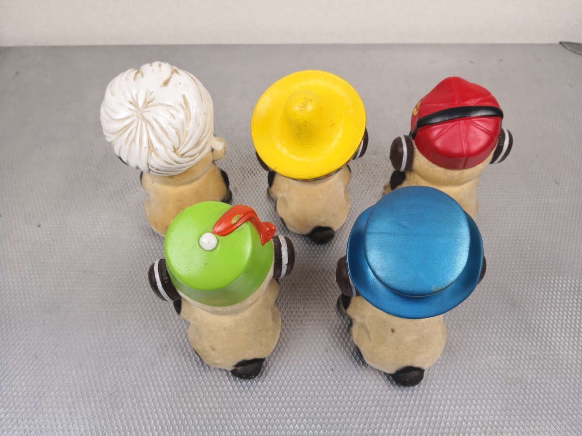 Technics テクニクス ブルドッグ 非売品 5体セット ノベルティ