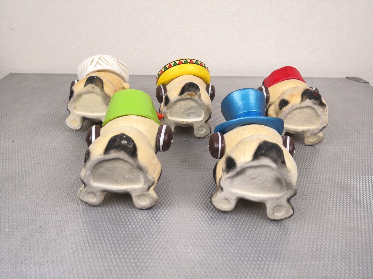 Technics テクニクス ブルドッグ 非売品 5体セット ノベルティ