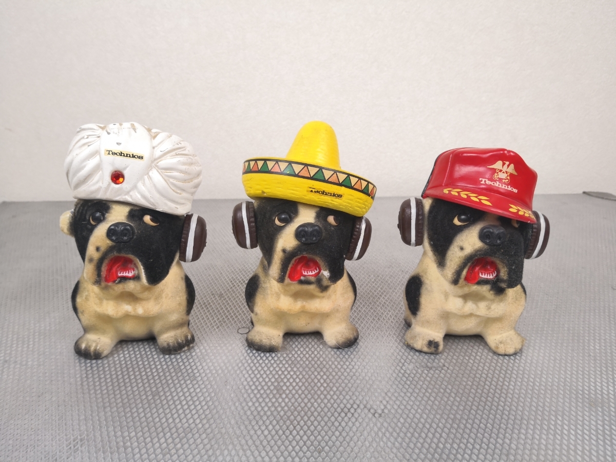 Technics テクニクス ブルドッグ 非売品 5体セット ノベルティ