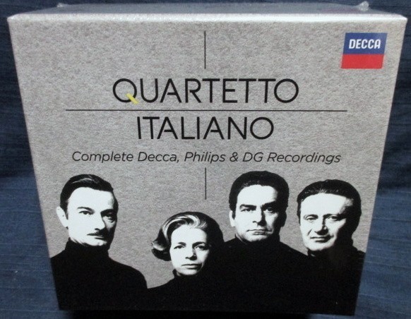 イタリア四重奏団 イタリア四重奏団☆デッカ，フィリップス&DG録音