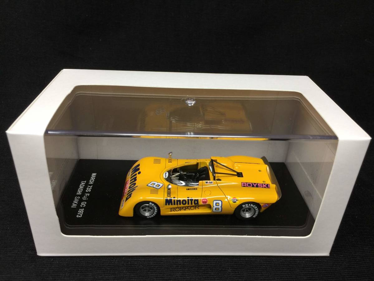 エブロ 1/43 マーチ 73S 富士GC 1973 酒井正 ミニカー エブロ 1/43