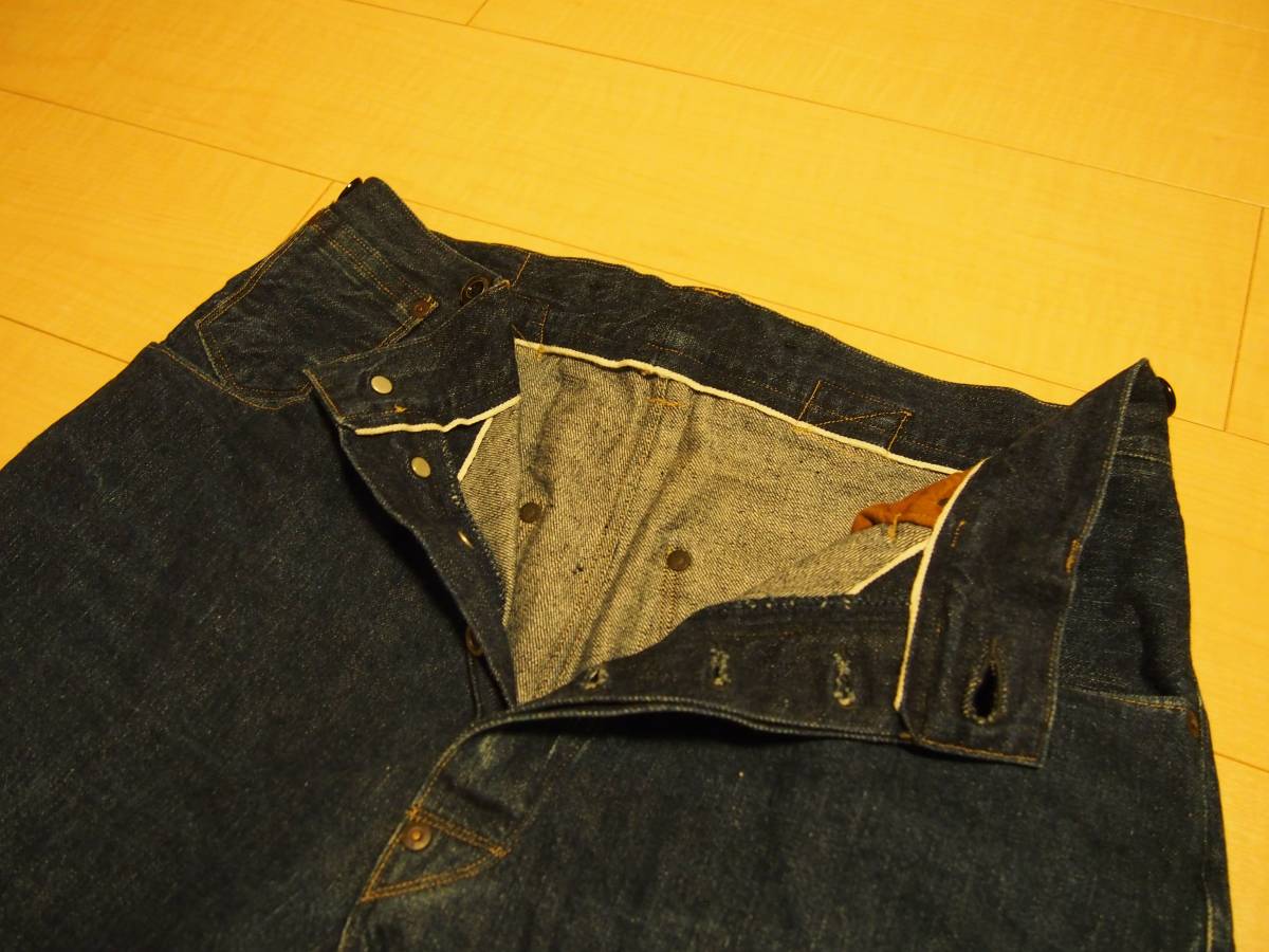 美品！OLD JOEオールドジョー デニムトラウザー NUTS ART WORKS34