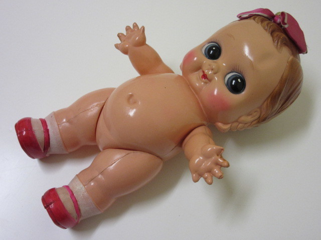 当時物 三つ編み おさげ髪 デコちゃん リボン少女 古い セルロイド 人形 検 昭和 レトロ キューピー 抱き人形 ベビー セキグチ 中嶋製作所 抱き人形 ベビー人形 売買されたオークション情報 Yahooの商品情報をアーカイブ公開 オークファン Aucfan Com