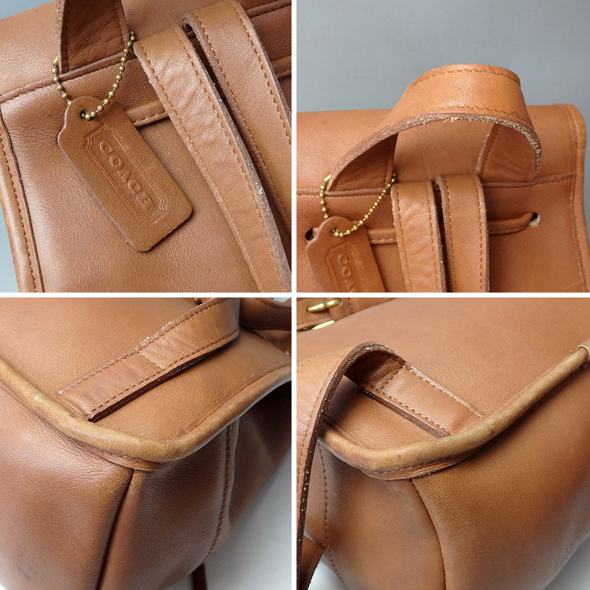 □□COACH オールドコーチ 9960 オールレザー リュック □□ オールド 