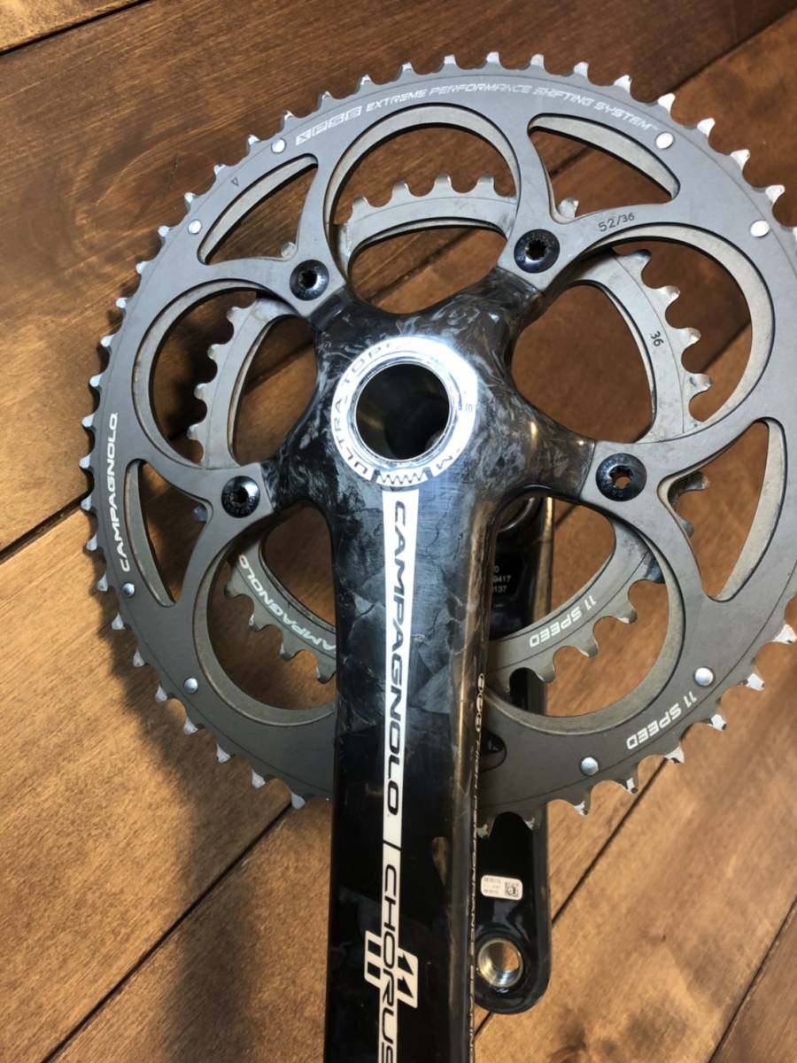 CAMPAGNOLO カンパニョーロ クランク CHOURS コーラス 170mm 52/36