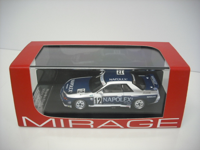 1⁄43 hpi ミニカー Skyline JTC Napolex 0 BNR32 Diecast model HPI GT