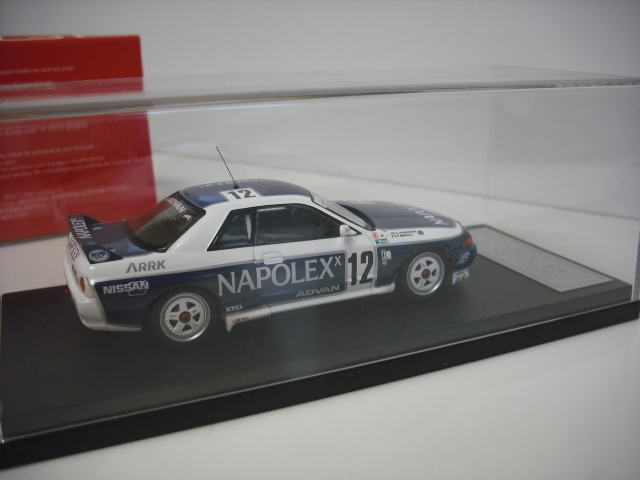 1⁄43 hpi ミニカー Skyline JTC Napolex 0 BNR32 Diecast model HPI GT