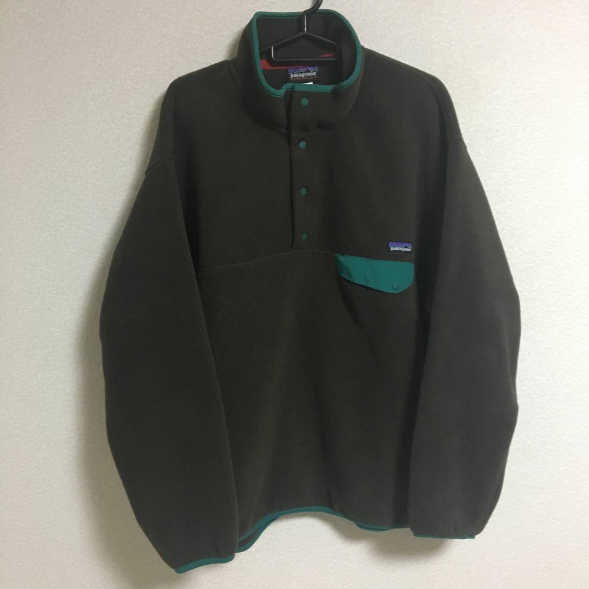パタゴニア patagonia シンチラ スナップT プルオーバー L 美品 フリース シンチラ パタゴニア Patagonia プルオーバー DISTANCE メンズ・ライトウェイト・シンチラ・スナップT