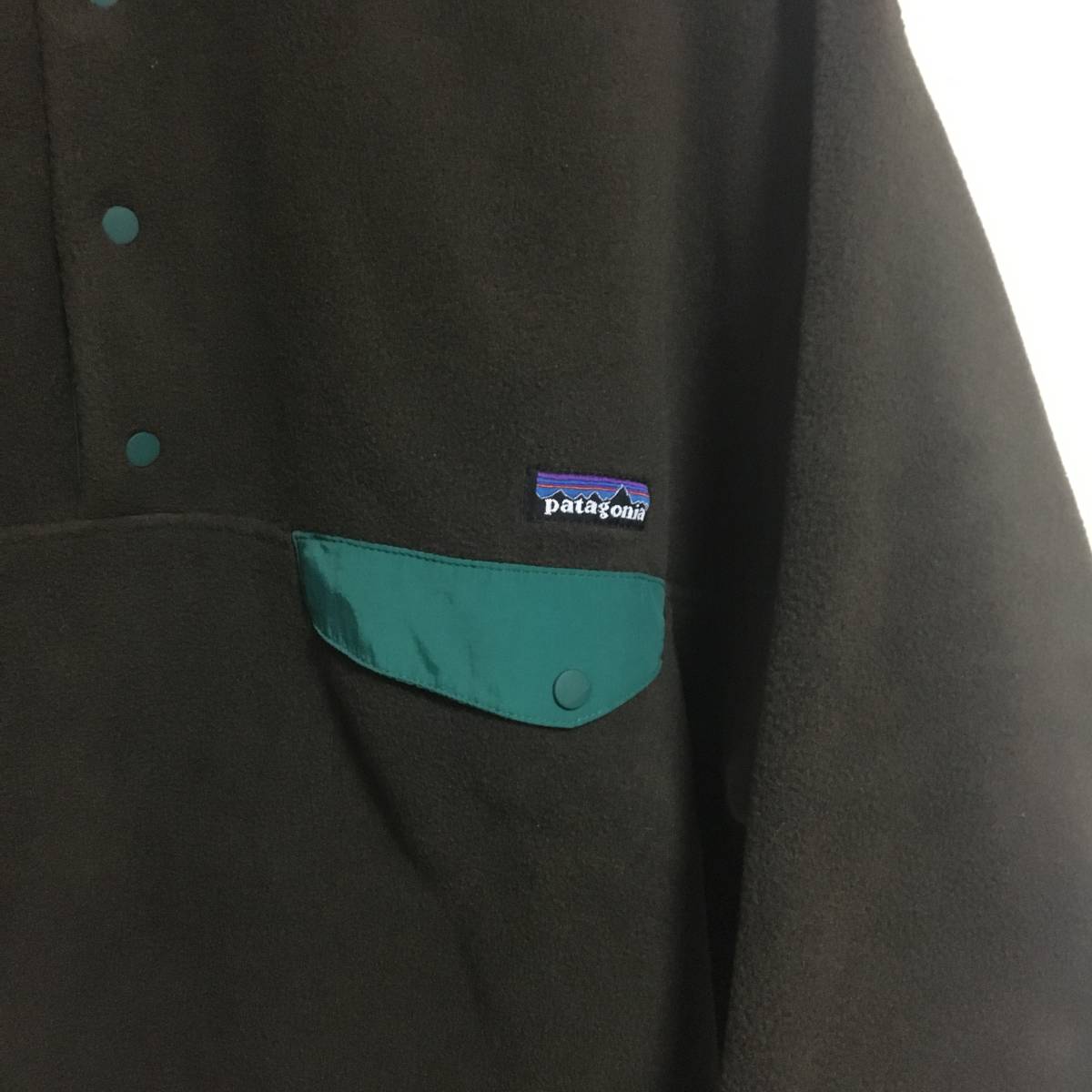 パタゴニア patagonia シンチラ スナップT プルオーバー L 美品 フリース シンチラ パタゴニア Patagonia プルオーバー DISTANCE メンズ・ライトウェイト・シンチラ・スナップT