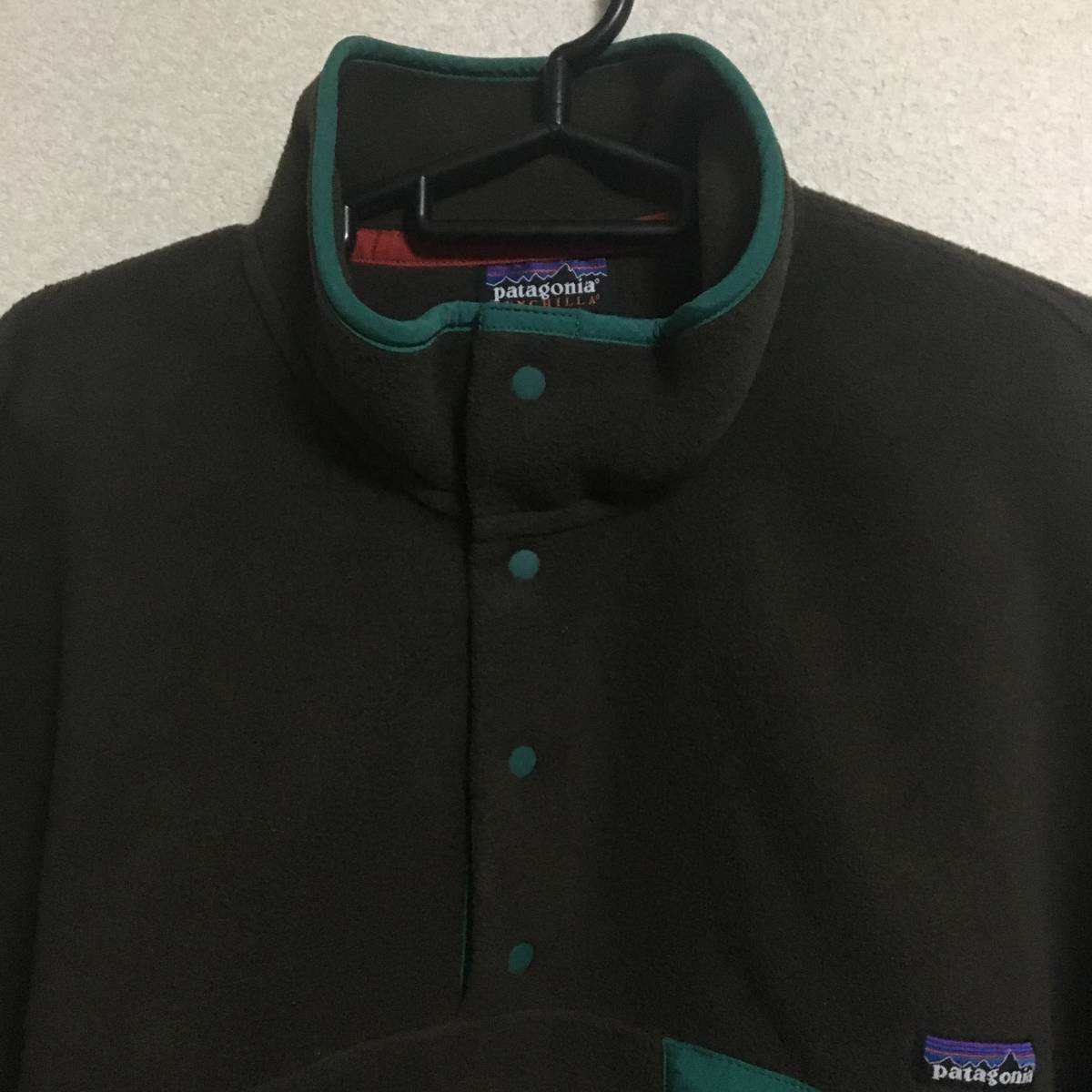 パタゴニア patagonia シンチラ スナップT プルオーバー L 美品 フリース シンチラ パタゴニア Patagonia プルオーバー DISTANCE メンズ・ライトウェイト・シンチラ・スナップT