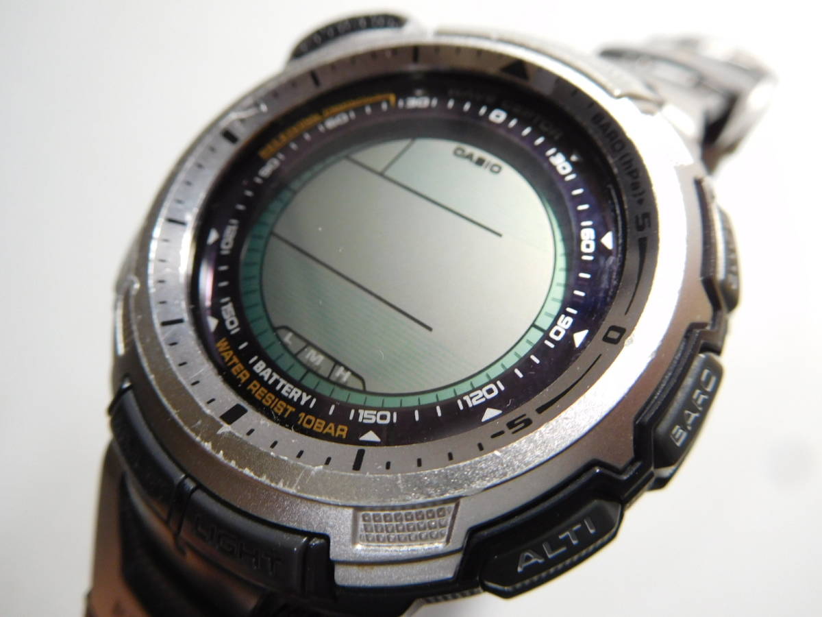CASIO カシオ PROTREK プロトレック PRW-1300J-1JF ソーラー デジタル