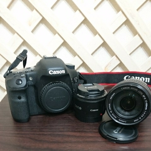 Canon EOS 7D EF Camera Mark II 50mm F1.8 STM - Lens & EF50mm