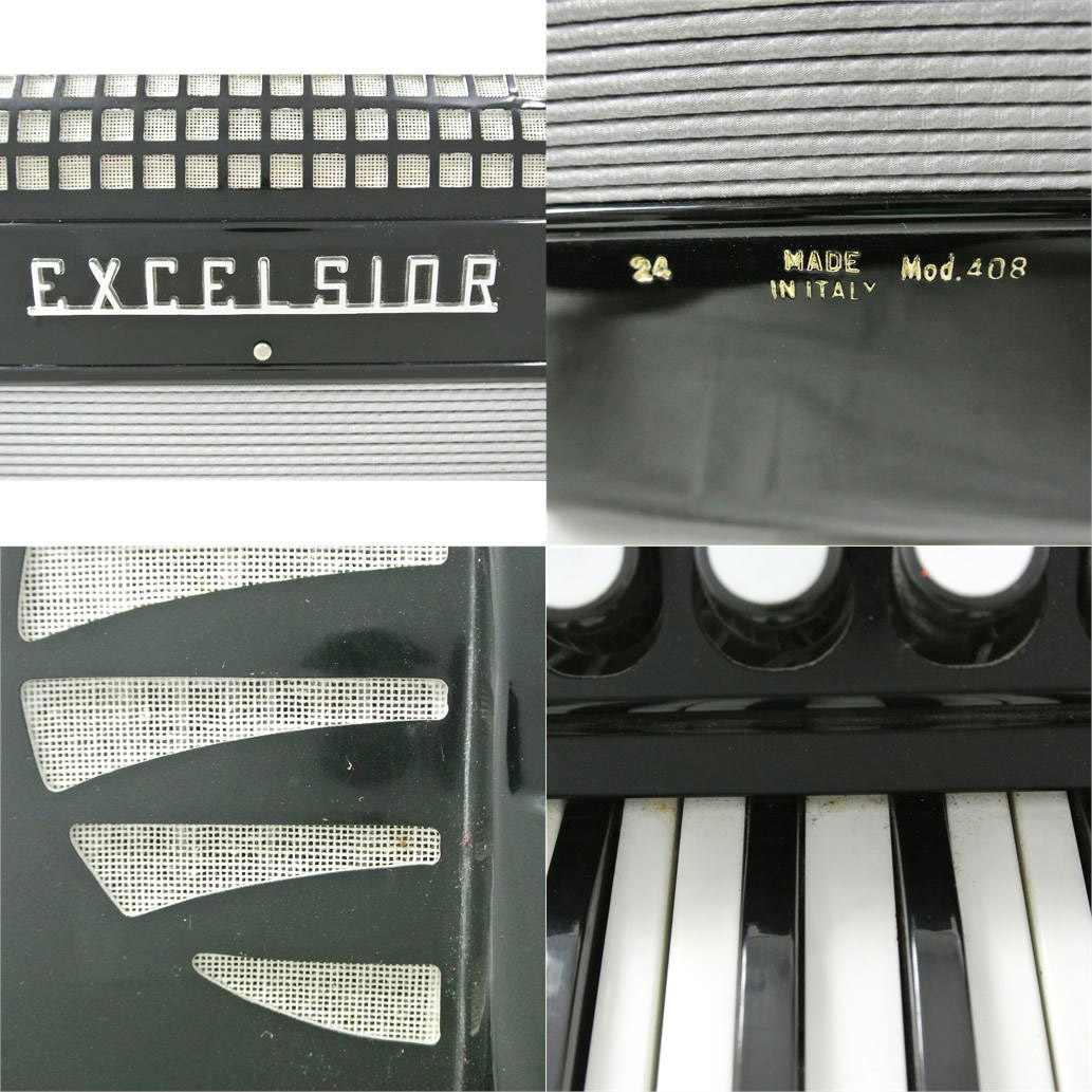 EXCELSIOR エキセルシャー アコーディオン 41鍵盤 120ベース現状品