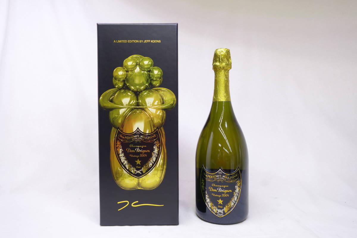 未開栓】ドンペリニヨン VINTAGE 2004 JEFF KOONS 限定BOX