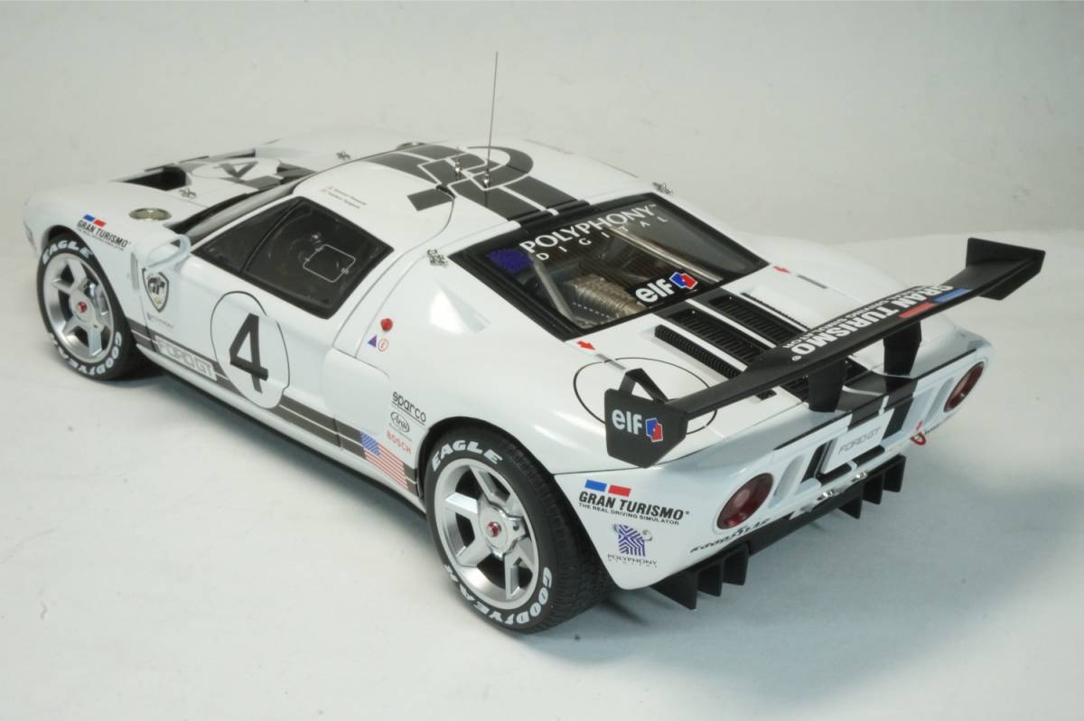 80515 オートアート 1/18 フォード GT LM レースカー スペック2 プレイステーション グランツーリスモ モデル