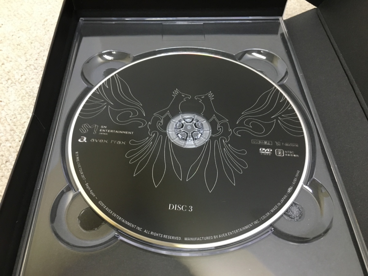 東方神起 LIVE TOUR 2017 Begin Again (3DVD)(初回生産限定盤)【47AY102】